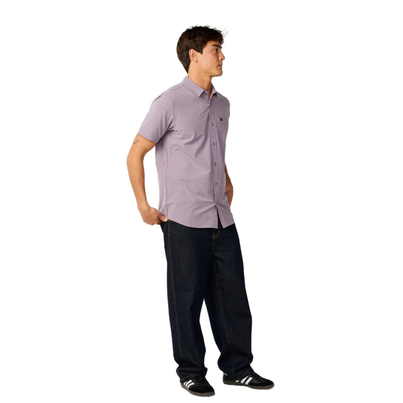 Camisa Rip Curl Vaporcool Aerotech S/S - Lila Camisa Rip Curl Vaporcool Aerotech S/S - Lila