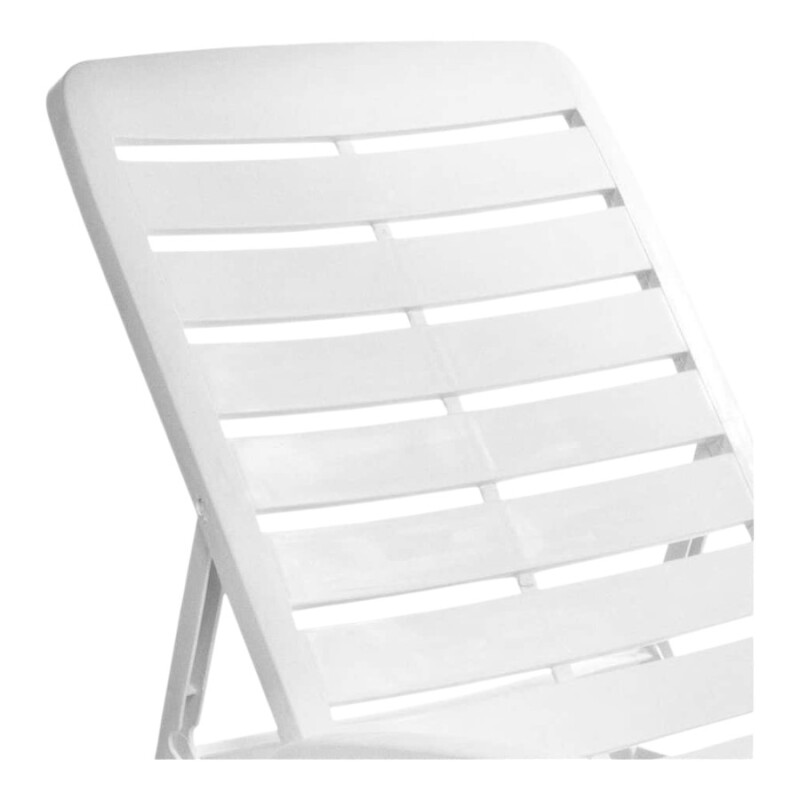 Reposera Plástica Apilable Reclinable Reposera Plástica Apilable Reclinable