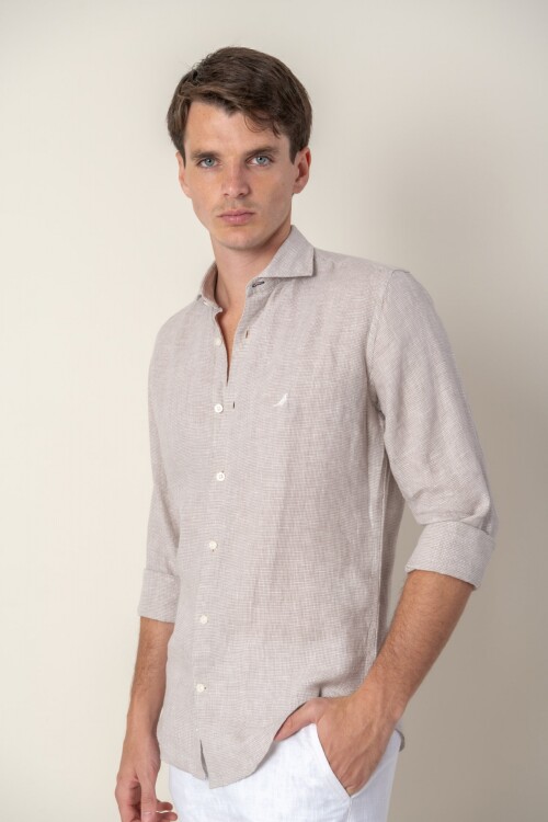 Camisa Lino Slim Fit York