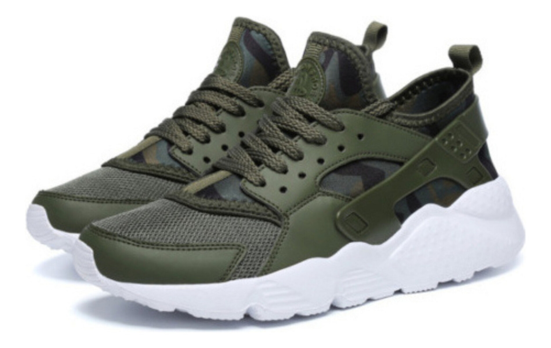 Calzado Casual Deportivo Unisex Acordonado - Verde 