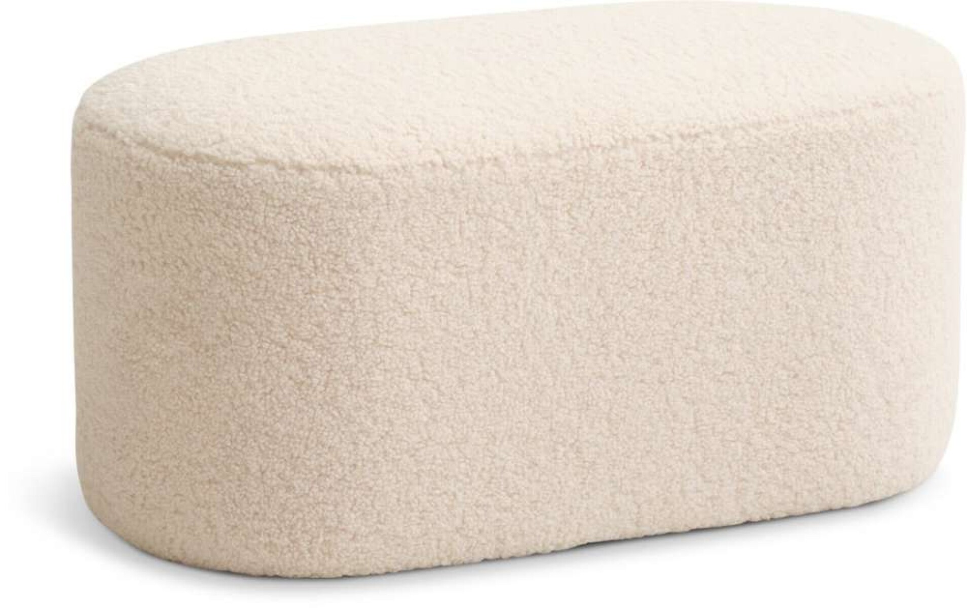 Puf Orebo 84X45 - Felpa Crudo 