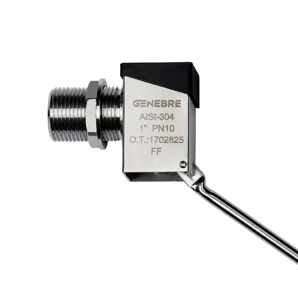 Grifo Para Tanque Pn10 Acero Inox 1/2" Genebre 