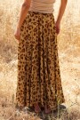 FALDA LINO Leopardo