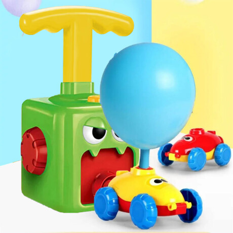 Inflador De Globos Interactivo Lanzador De Autos Verde