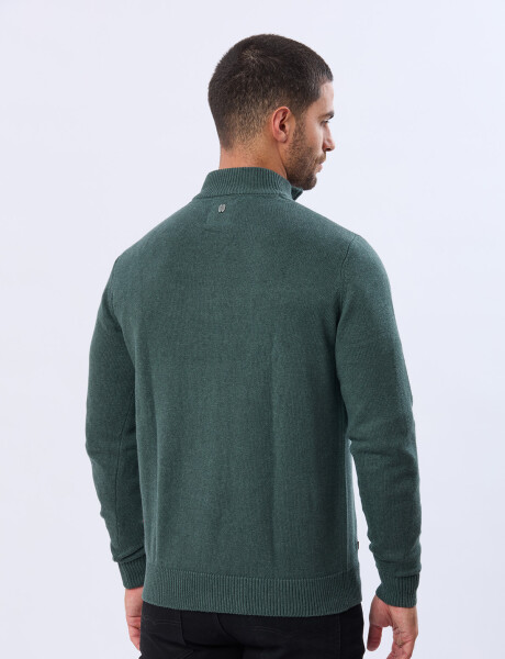 BUZO TEJIDO DE ALGODON Verde