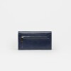 Billetera Dalia en cuero liso satinado Marine Blue