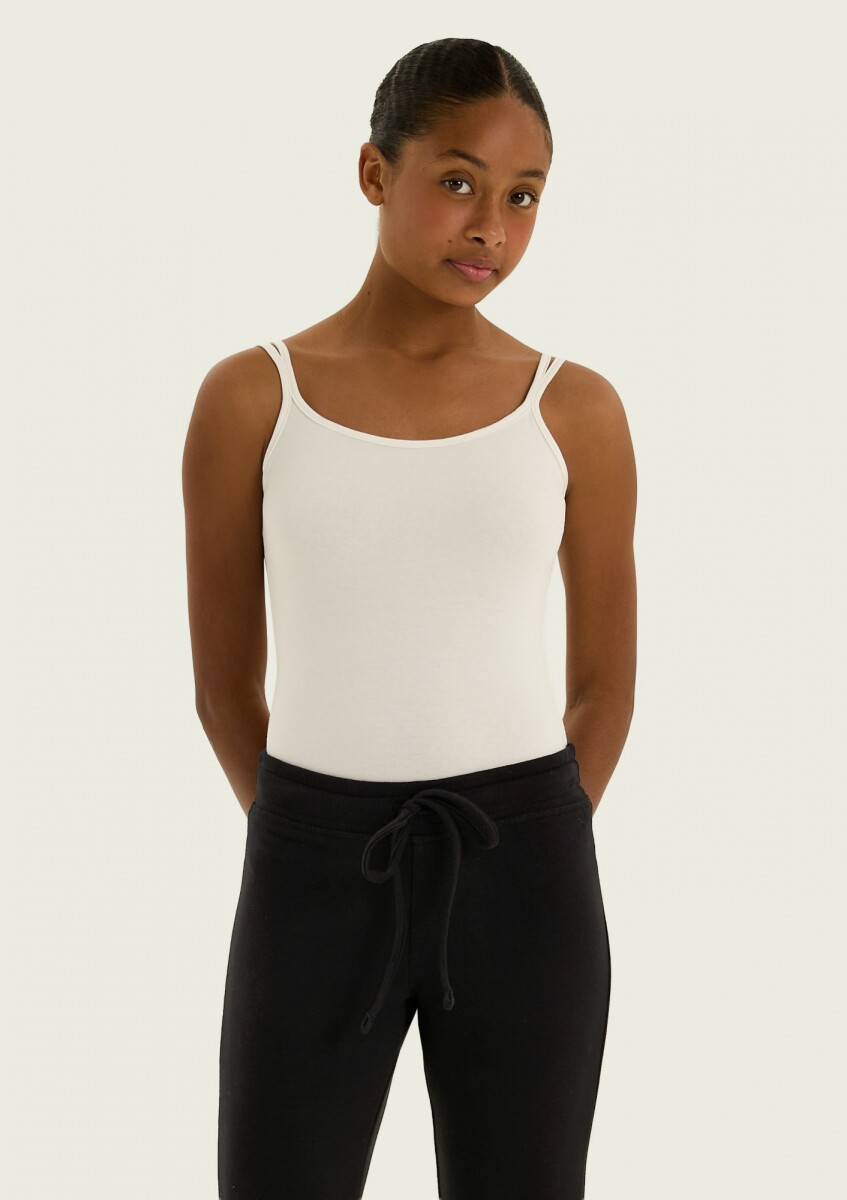 MUSCULOSA BÁSICA - BLANCO 