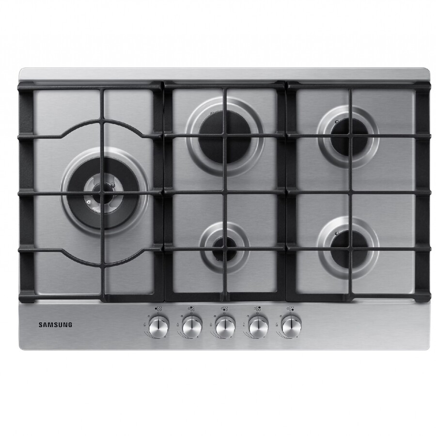 Anafe a Gas 5 Hornallas acero Samsung NA75J3030AS/B1/ NIC Anafe a Gas 5 Hornallas acero Samsung NA75J3030AS/B1/ NIC