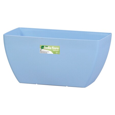 MACETA JARDINERA RECTANGULAR FLORATTA NR 30 5,3LTS CELESTE