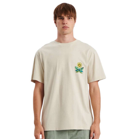 Remera MC Critical Slide Sunshine Tee Blanco Beige