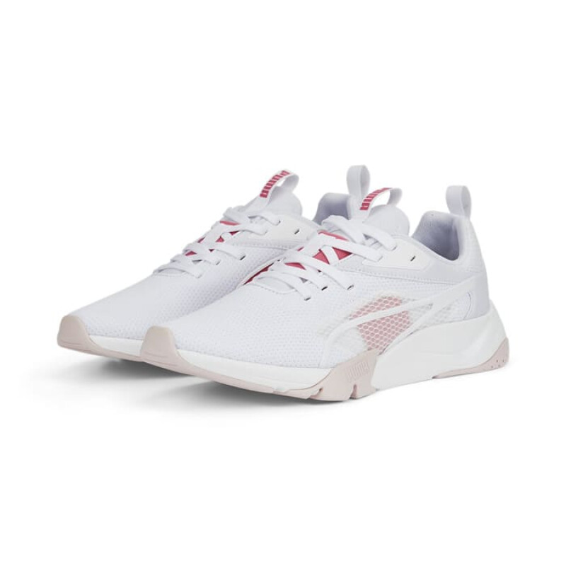 Championes Puma Zora de Mujer - 386274-03 Blanco-rosado