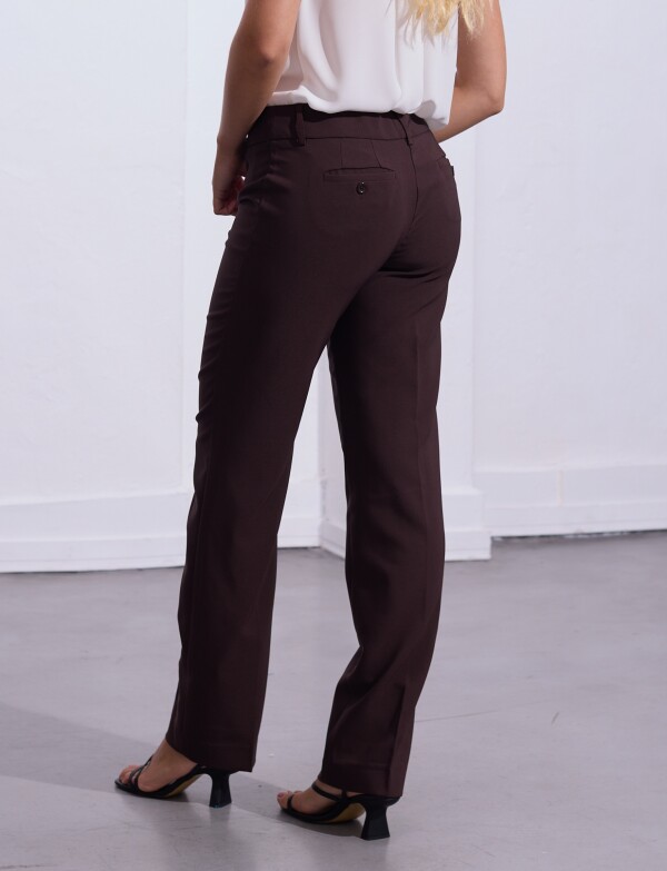 Pantalon De Vestir MARRON