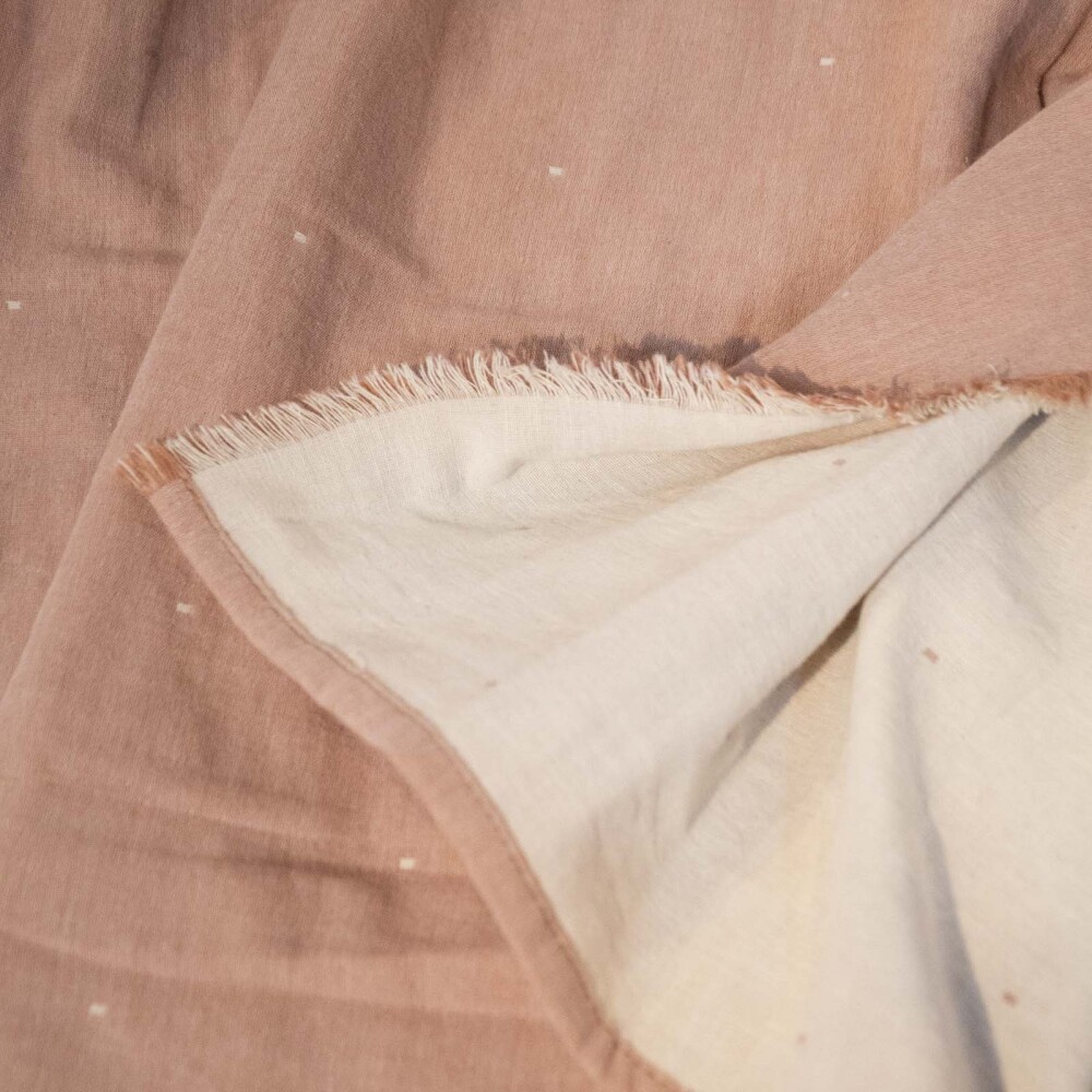 THROW LINO-Y-ALGODON TEJIDO GAUZE