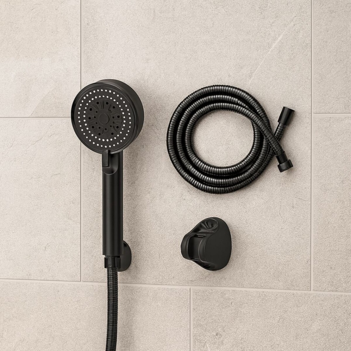 DUCHA TELEFONO NEGRO EN BLISTER - NEGRO 
