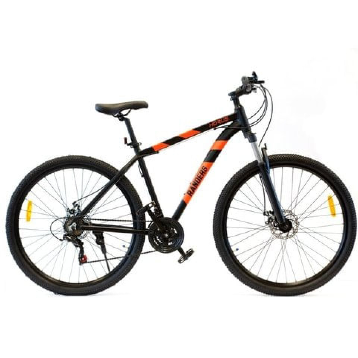 Bicicleta Montaña BKE-2129 - Negro con Rojo 