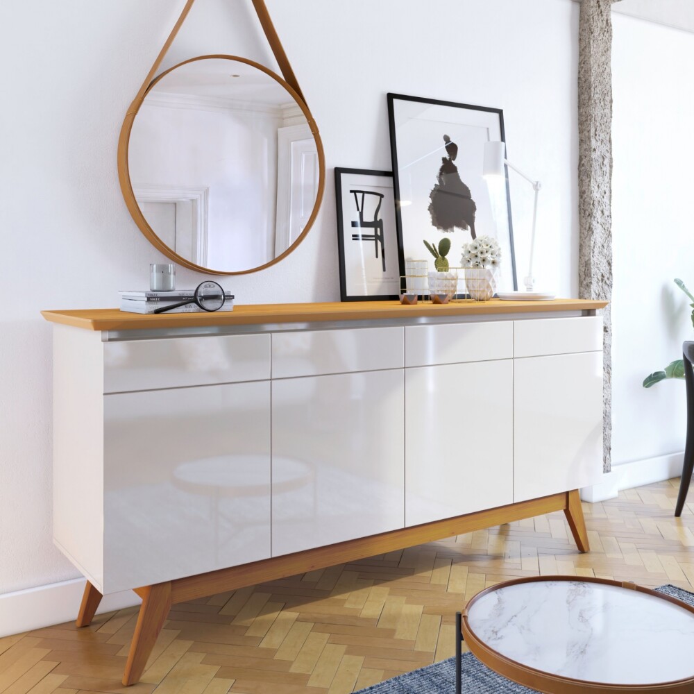 Aparador tipo Buffet 1.8 - Linea Manhattan Aparador tipo Buffet 1.8 - Linea Manhattan