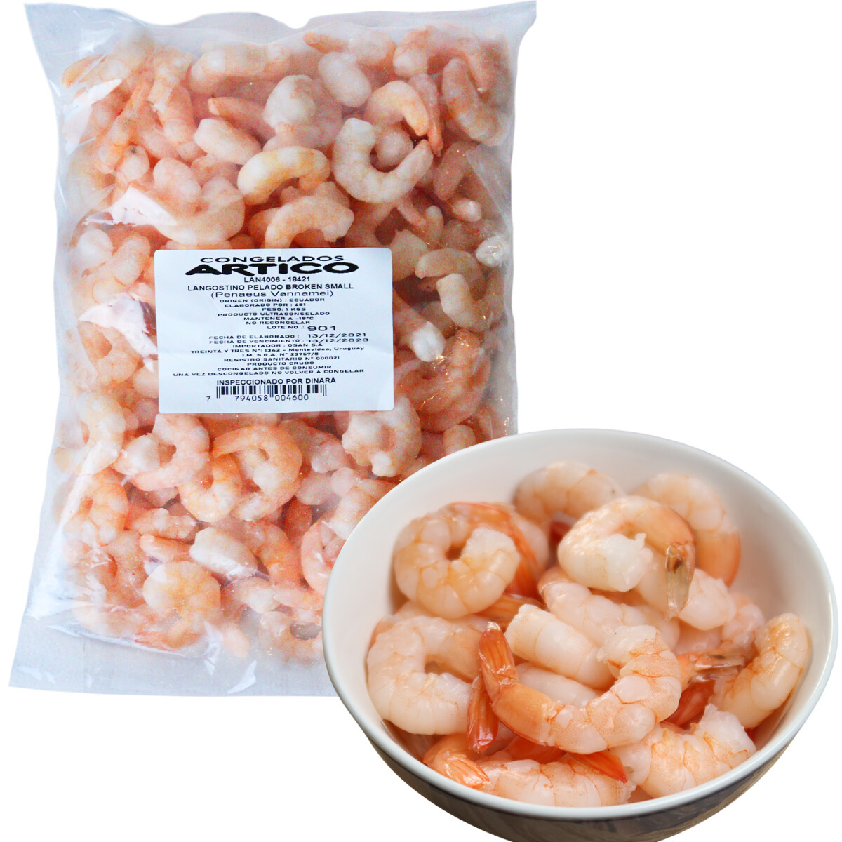 Pulpa de Camaron 1 KG 