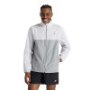 Campera New Balance Sport Essentials de Hombre - MJ41243GYM Gris Claro-blanco
