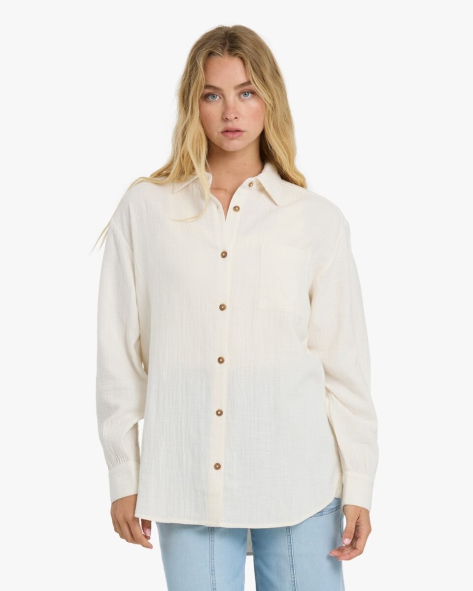 CAMISA WANDERER SOLID LS WVN TOP 