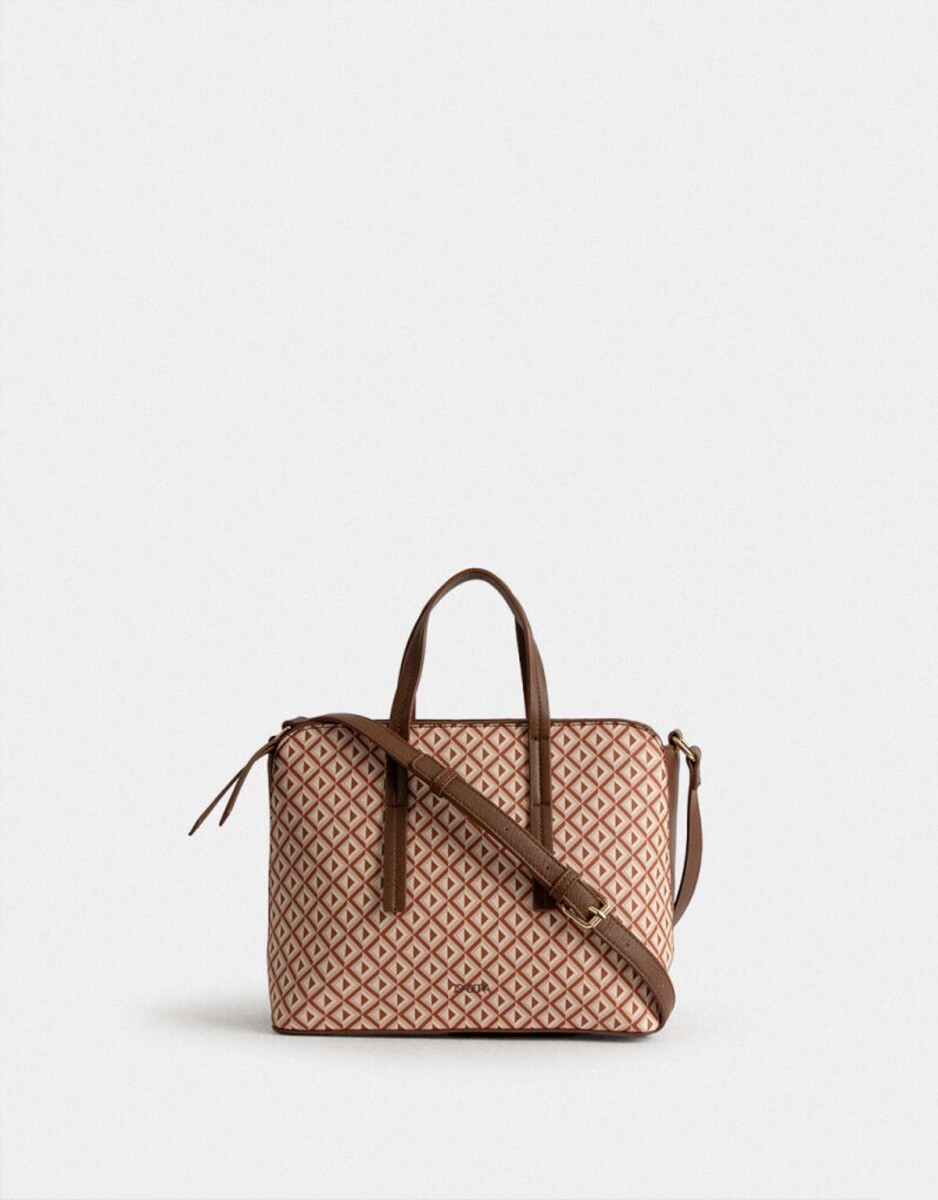 Cartera City Estampada - Estampado Geometrico 