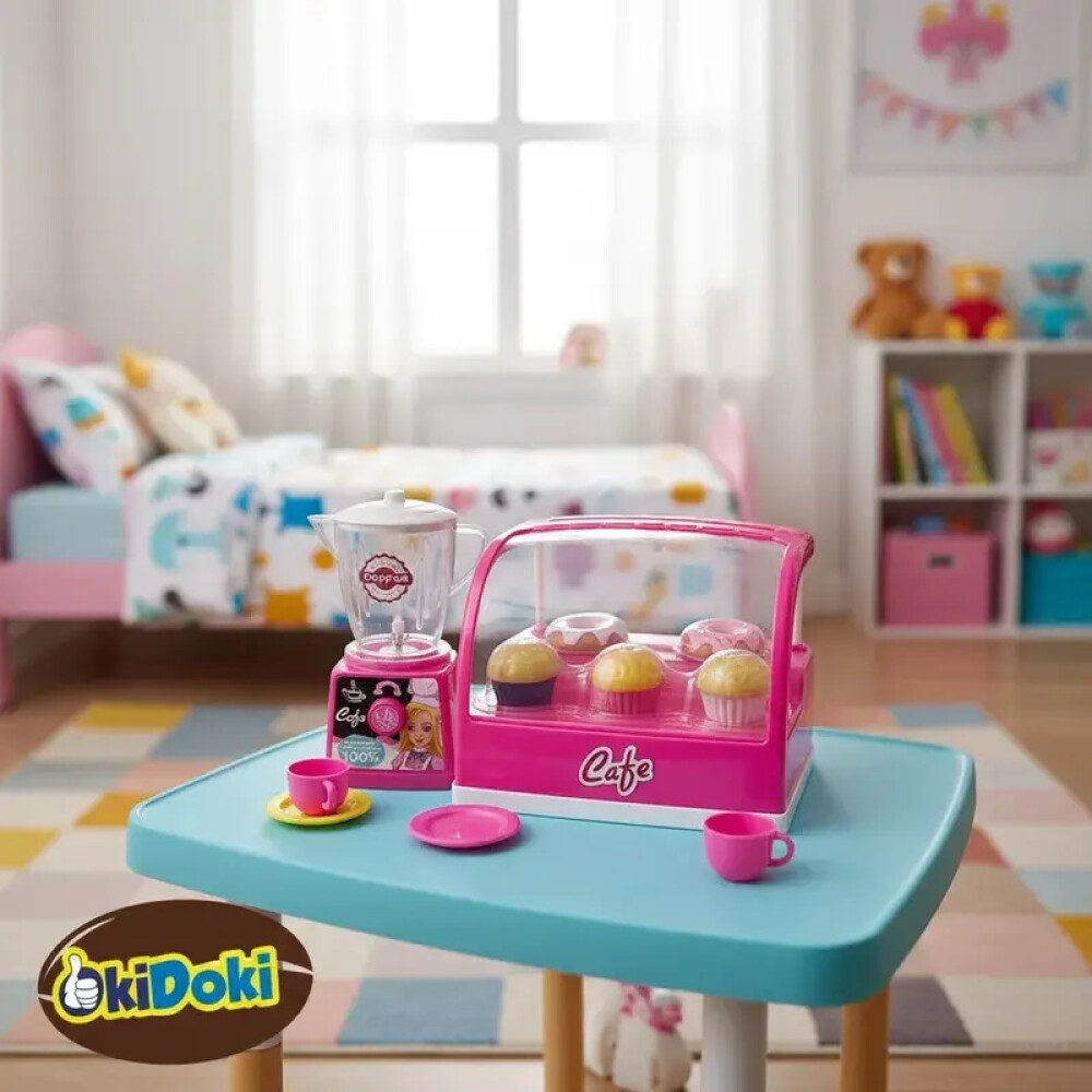 Cocina Infantil Café Shop Con Licuadora Cocina Infantil Café Shop Con Licuadora