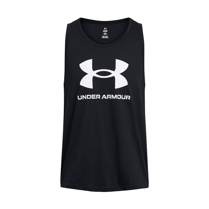 Musculosa Under Armour de Hombre - 1382883-001 Negro-blanco