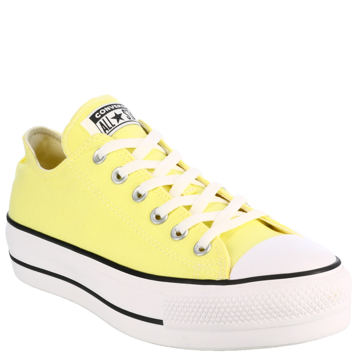 Championes Unisex Converse - All Star Lifte Ox Plataforma - Amarillo 