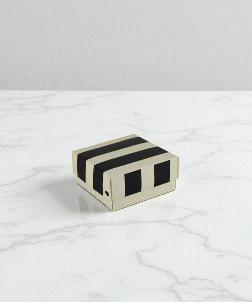 Caja laminada Caja Estilo Barras - 12x12x6 cm