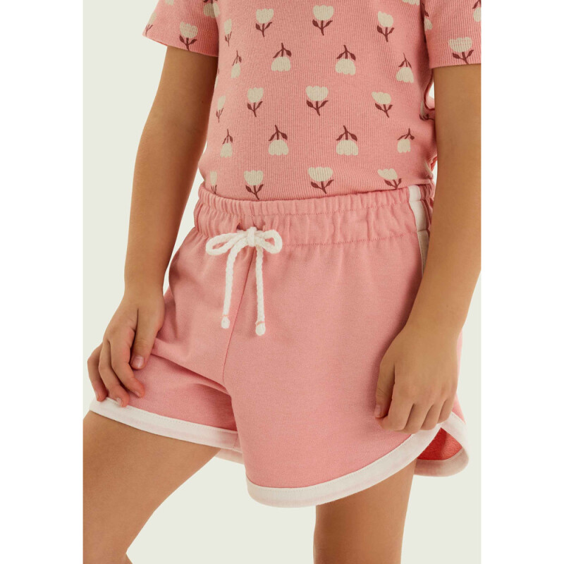 SHORTS FEM ROSA CLARO