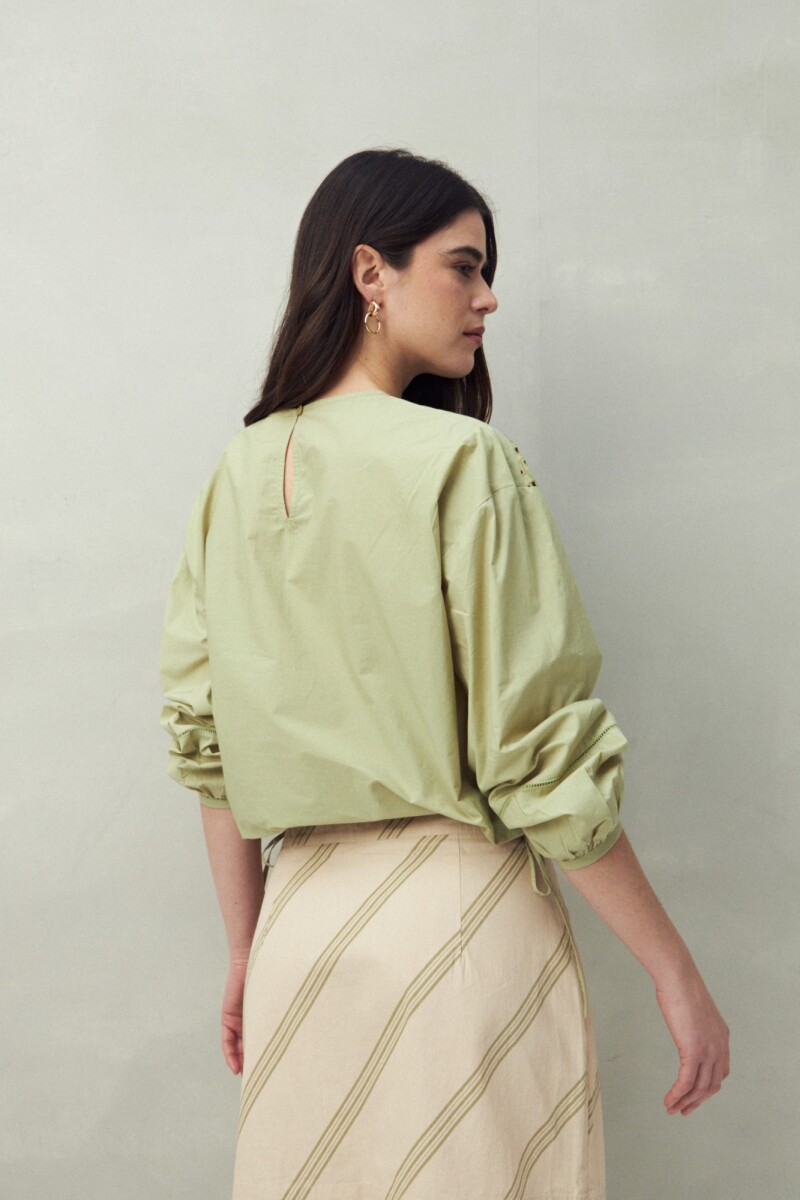 BLUSA GILI Verde Oliva