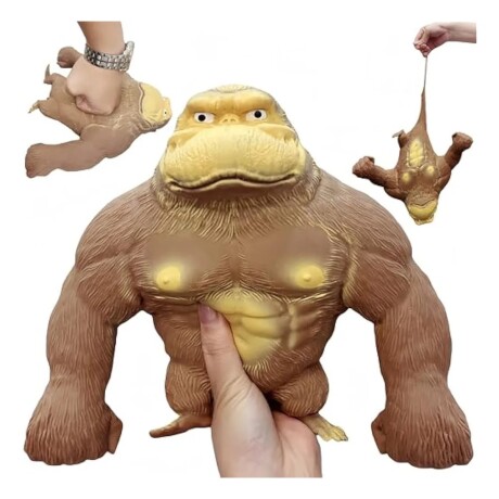 Muñeco Squeeshie Gorila de Goma de Arena 001