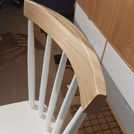 Silla Madera Udine Blanco Natural
