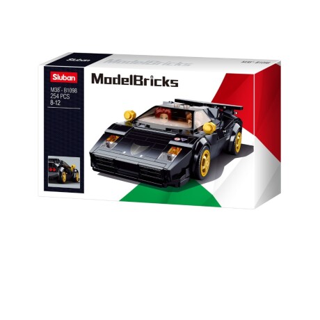 Juego de Bloques Sluban Modelbricks Auto Deportivo 254 Pz 001