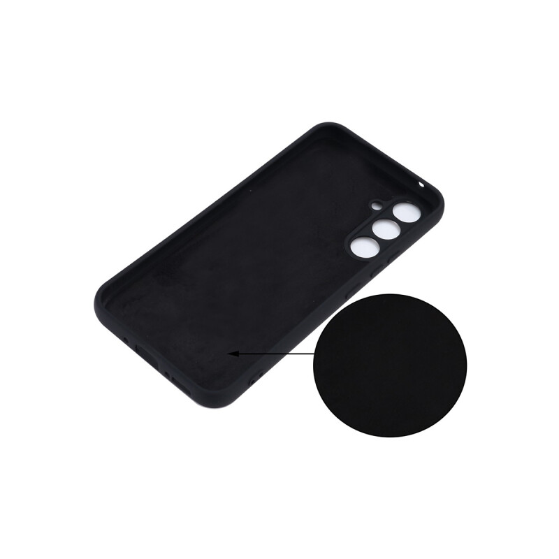 Protector Samsung Galaxy A54 engomado color negro Protector Samsung Galaxy A54 Engomado Color Negro