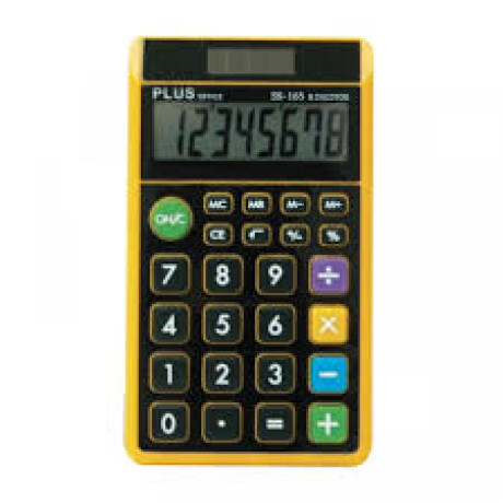 Calculadora Plus Office SS-165 Naranja