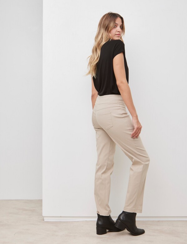 Pantalon Pull On BEIGE