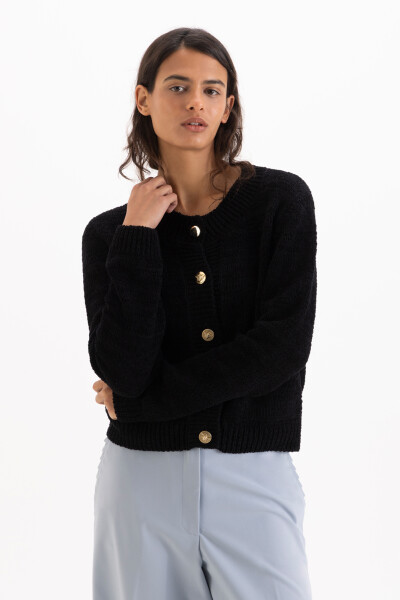 CARDIGAN SIMONE Negro