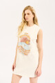 VESTIDO MORNING SURF DRESS F-crudo