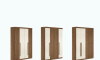 Ropero Buriti 4 Puertas - Linea Fit Marron/Arena