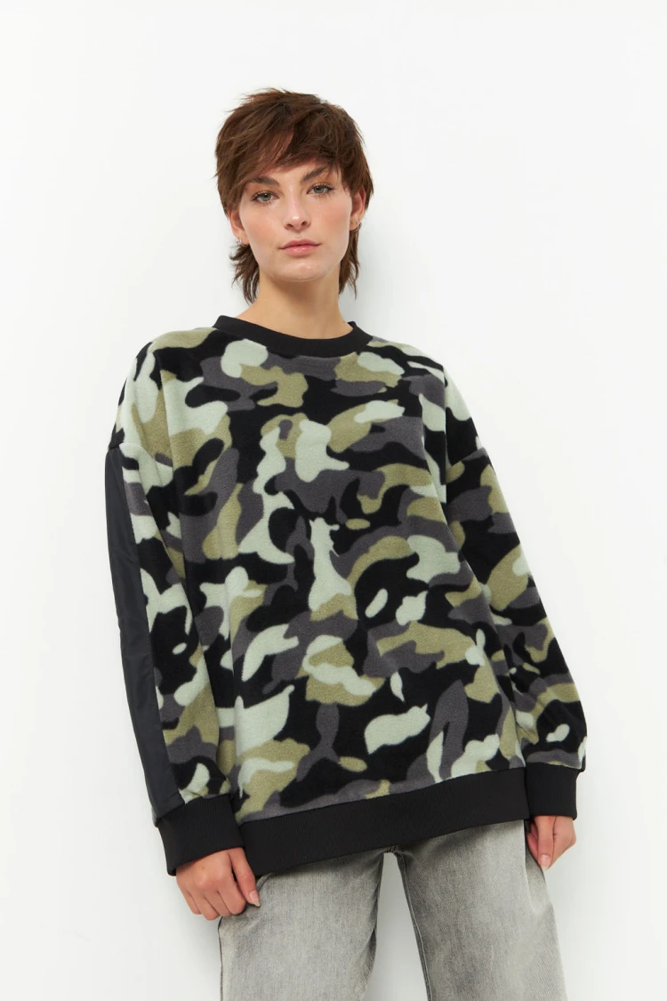 BUZO TRAVIS Verde Militar