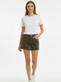 Short Olcar Verde Oliva Oscuro