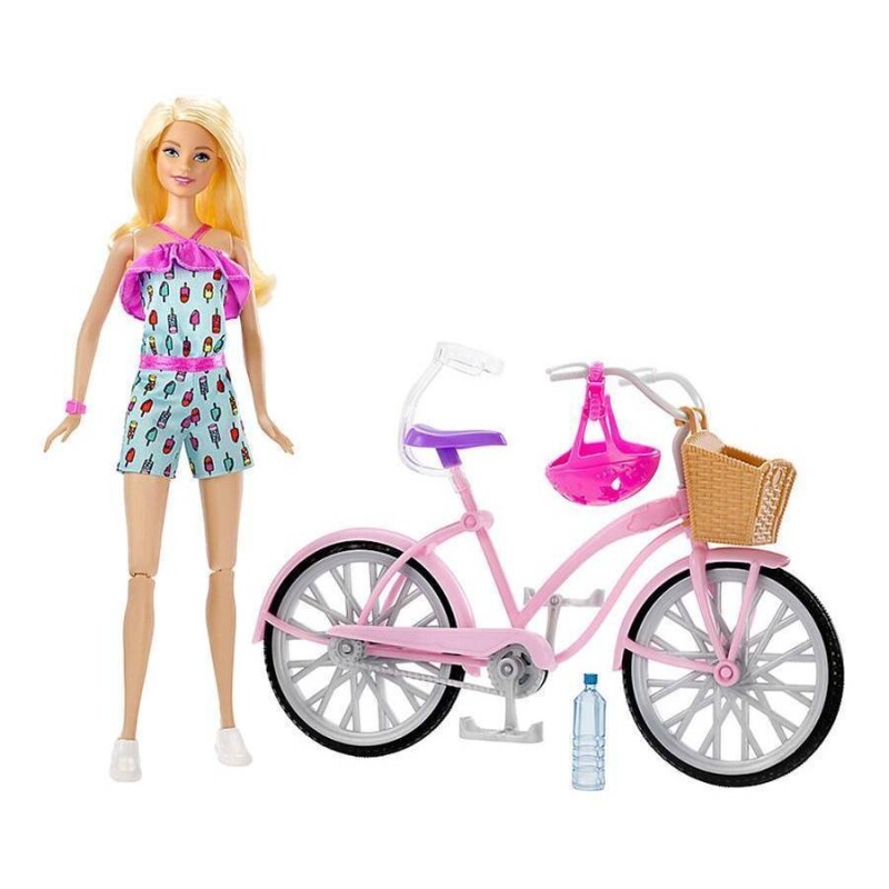 Paseo en bicicleta Barbie Paseo en bicicleta Barbie