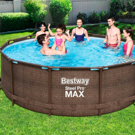 Piscina Bestway Rattan 9150 L Estructural 366x100 Cmb001097