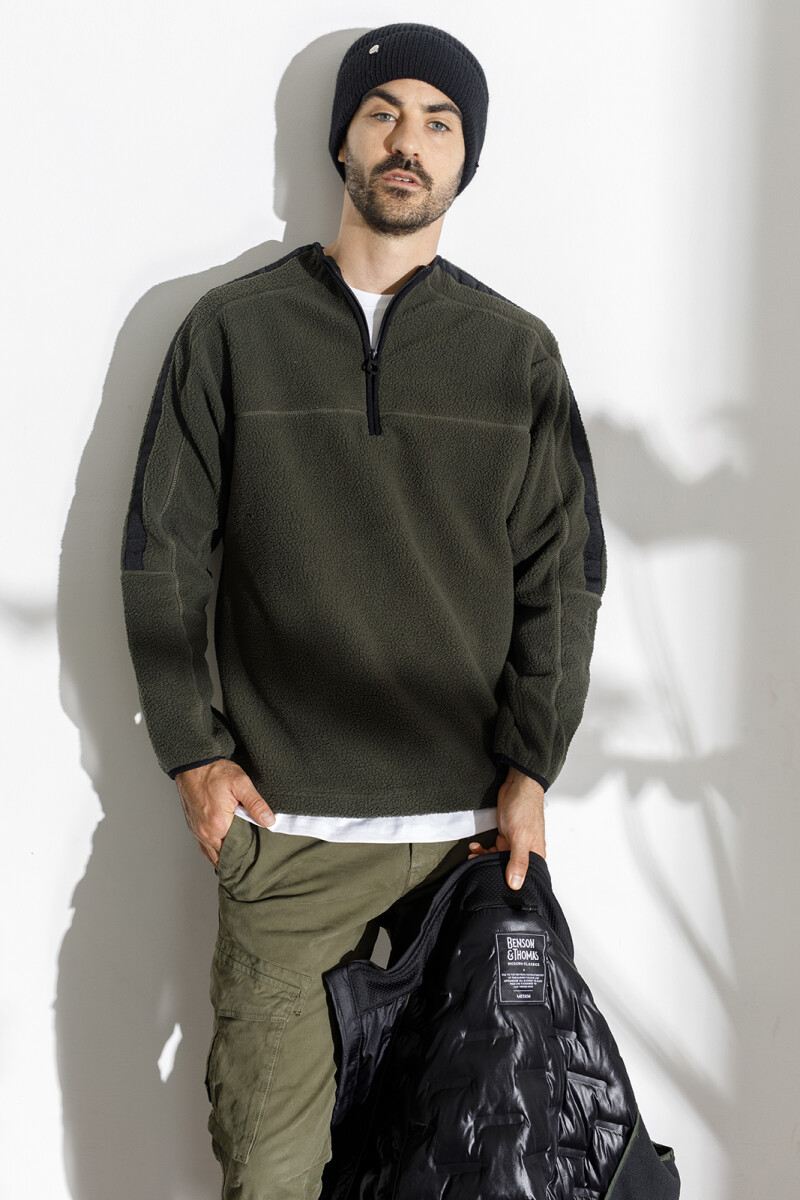 FLEECE EXTER - VERDE OSCURO 