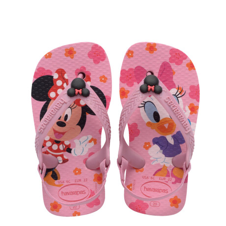 Sandalias Infantiles Havaianas Baby Disney Classics Rosado Glow