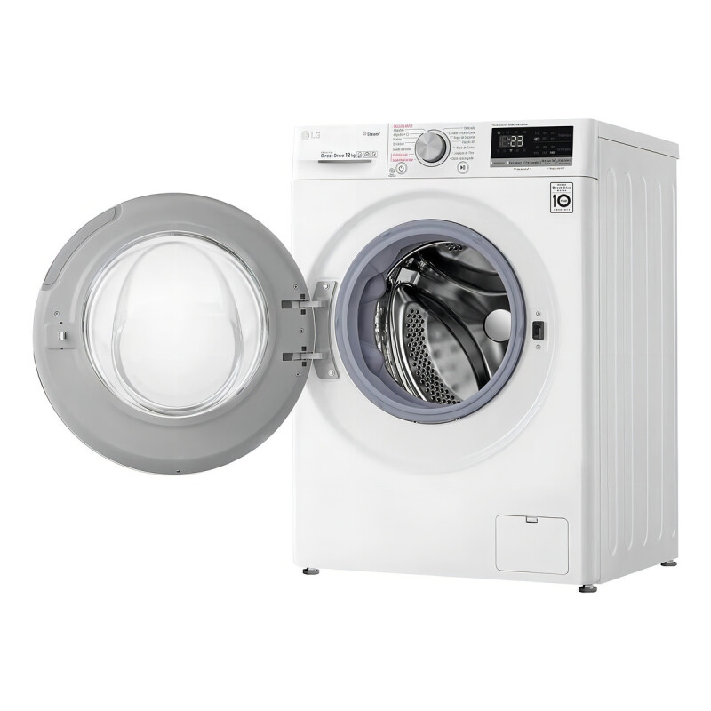 Lavarropas automático LG inverter hasta 12kg color blanco Lavarropas Automático Lg Inverter Hasta 12kg Color Blanco