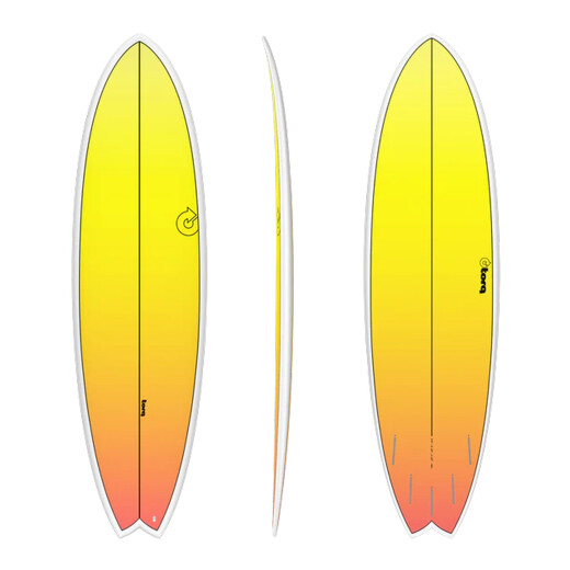 Tabla de surf Torq Retro Fade 6'6" Fish Tabla de surf Torq Retro Fade 6'6" Fish