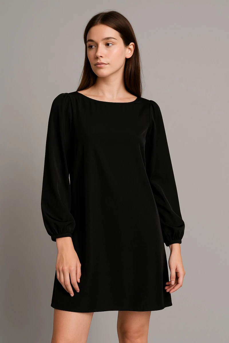 Vestido Bouquet - Negro 