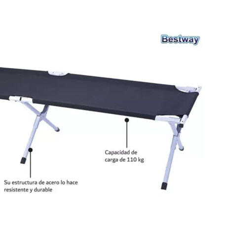 Catre Plegable de Camping Bestway 190 x 64 cm