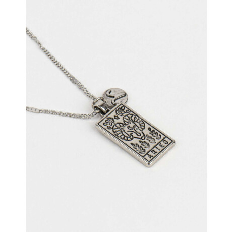 Cadena Con Dije De Zodíaco Cáncer Plateado